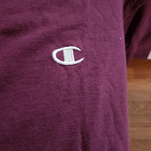 CHAMPION GRAFFITI MARKERD L.A. T SHIRT **** Burgandy Color*** - Picture 4 of 4